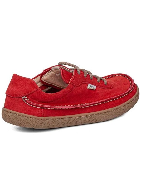 JucaZapatos - Callaghan 63100 Zero-Shoe Sra Nobuk Rojo