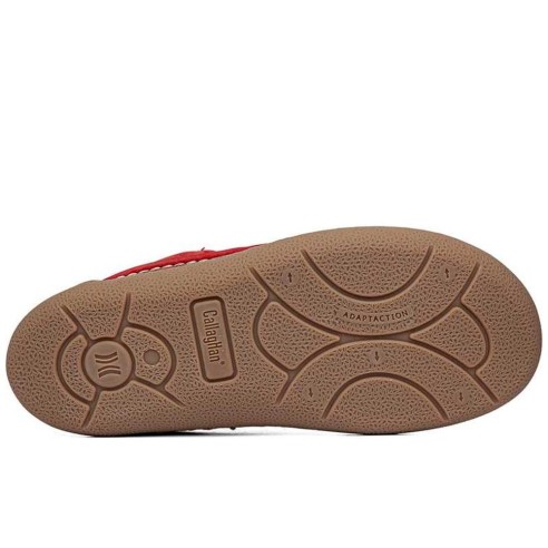 JucaZapatos - Callaghan 63100 Zero-Shoe Sra Nobuk Rojo