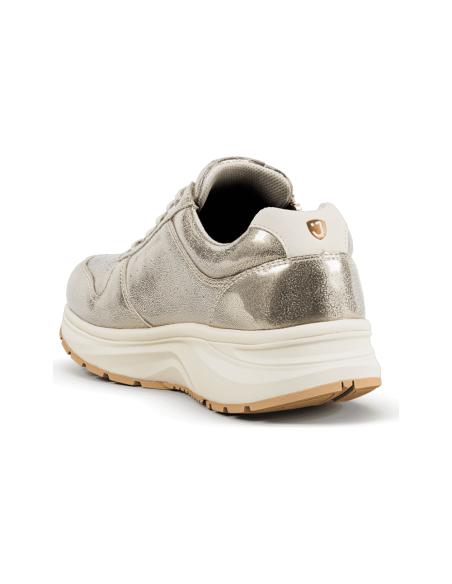 JucaZapatos - Joya Dynamo zip light gold JY132A