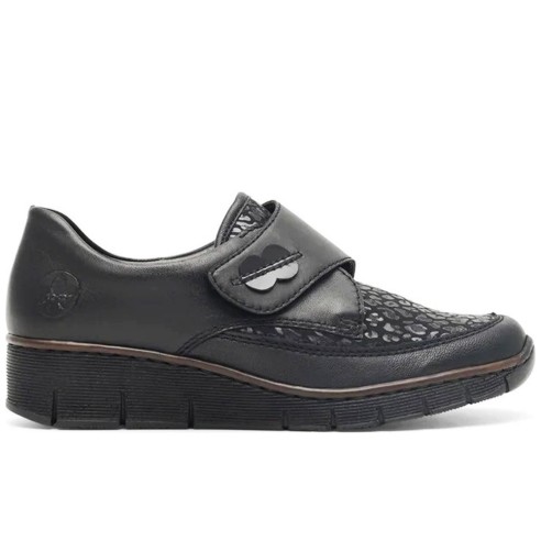JucaZapatos - Rieker 537c0-00 negro