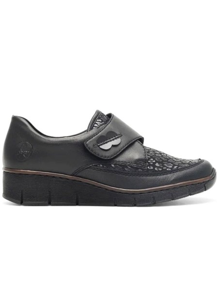 JucaZapatos - Rieker 537c0-00 negro