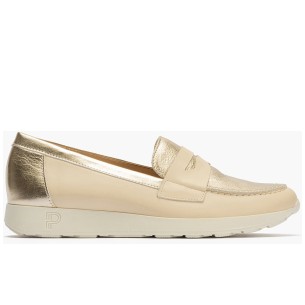 JucaZapatos - Pitillos 11562 - MARRON - Mocasín en napa con grano con detalle adorno Marrón