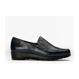 JucaZapatos - Pitillos 107 - NEGRO - Mocasín Mujer Cuña Baja Negro