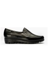 JucaZapatos - Pitillos 107 - NEGRO - Mocasín Mujer Cuña Baja Negro