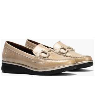 JucaZapatos - Pitillos 11670 - MARRON - Mocasin en Charol con Hebilla Marrón 2