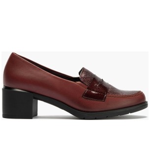 JucaZapatos - Pitillos 20522 - NEGRO - Mocasín en napa con grano con flecos y hebilla Negro