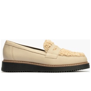 JucaZapatos - Pitillos 11562 - MARRON - Mocasín en napa con grano con detalle adorno Marrón