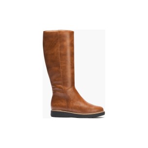 JucaZapatos - Pitillos 30521 - MARRON - Bota Alta en Napa Marrón