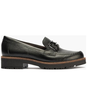 JucaZapatos - Pitillos 107 - NEGRO - Mocasín Mujer Cuña Baja Negro