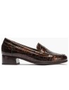 JucaZapatos - Pitillos 11634 - MARRON - Mocasín en charol coco Marrón