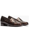 JucaZapatos - Pitillos 11634 - MARRON - Mocasín en charol coco Marrón