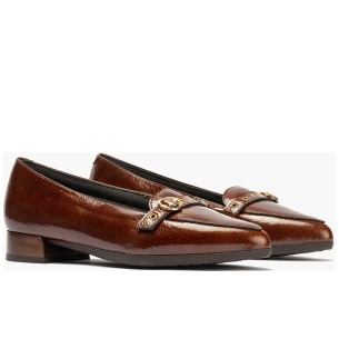 JucaZapatos - Pitillos 10790 - NEGRO - Mocasín con Flecos en Charol de mujer color negro 2